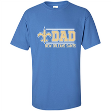 Load image into Gallery viewer, Dad #1 New Orleans Saints Shirt - Father's Day