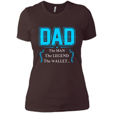 Load image into Gallery viewer, Dad the man the legend wallet