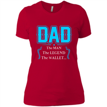 Load image into Gallery viewer, Dad the man the legend wallet