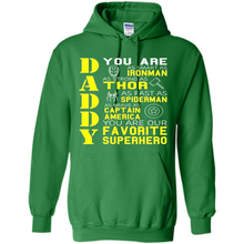 Load image into Gallery viewer, Dad Papa - Super Hero Bat T shirt Man Father Day Gift Iron