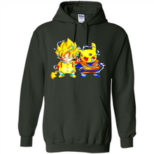 Load image into Gallery viewer, Pikachu And Songoku Pokemon Dragon Ball Mashup