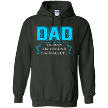 Load image into Gallery viewer, Dad the man the legend wallet