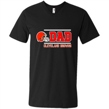 Load image into Gallery viewer, Dad #1 Cleveland Browns Shirt Father's Day