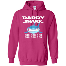 Load image into Gallery viewer, Daddy Shark T-shirt Doo Doo Doo Father’s Day Youth Kids