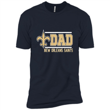 Load image into Gallery viewer, Dad #1 New Orleans Saints Shirt - Father's Day