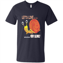 Load image into Gallery viewer, Snail Let’s Live Very Slowly Shirt
