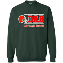 Load image into Gallery viewer, Dad #1 Cleveland Browns Shirt Father's Day