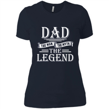 Load image into Gallery viewer, Dad The Man The Myth The Legend T Shirt, Father's Day