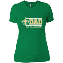 Load image into Gallery viewer, Dad #1 New Orleans Saints Shirt - Father's Day