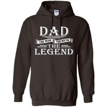 Load image into Gallery viewer, Dad The Man The Myth The Legend T Shirt, Father's Day