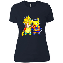 Load image into Gallery viewer, Pikachu And Songoku Pokemon Dragon Ball Mashup