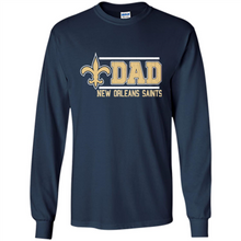 Load image into Gallery viewer, Dad #1 New Orleans Saints Shirt - Father's Day