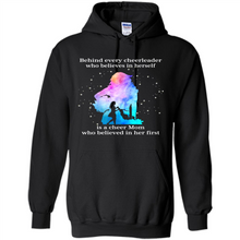 Load image into Gallery viewer, Behind Every Cheerleader Is A Cheer Mom Gift Shirt For Mother's Day