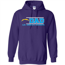 Load image into Gallery viewer, Dad #1 Los Angeles Chargers Shirt Father's Day
