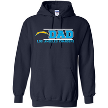 Load image into Gallery viewer, Dad #1 Los Angeles Chargers Shirt Father's Day