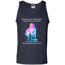 Load image into Gallery viewer, Behind Every Cheerleader Is A Cheer Mom Gift Shirt For Mother's Day