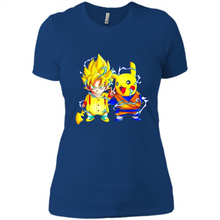 Load image into Gallery viewer, Pikachu And Songoku Pokemon Dragon Ball Mashup