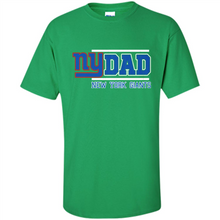 Load image into Gallery viewer, Dad #1 New York Giants Shirt - Father's Day