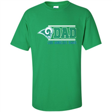 Load image into Gallery viewer, Dad #1 Los Angeles Rams Shirt - Father's Day