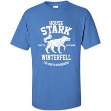 Load image into Gallery viewer, HOUSE STARK WINTER IS COMING WINTERFELL THE NORTH REMEMBERS