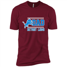 Load image into Gallery viewer, Dad #1 Detroit Lions Shirt - Father's Day