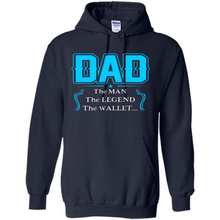 Load image into Gallery viewer, Dad the man the legend wallet