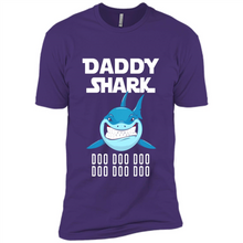 Load image into Gallery viewer, Daddy Shark T-shirt Doo Doo Doo Father’s Day Youth Kids