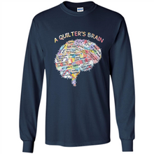 Load image into Gallery viewer, A quilter’s brain Fabrics quilting