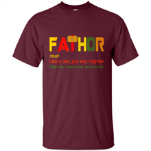 Load image into Gallery viewer, Mens Fa-Thor Like Dad Shirt - Fathers Day