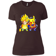 Load image into Gallery viewer, Pikachu And Songoku Pokemon Dragon Ball Mashup