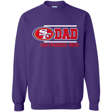 Load image into Gallery viewer, Dad #1 San Francisco 49ers Shirt - Father's Day