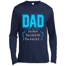 Load image into Gallery viewer, Dad the man the legend wallet