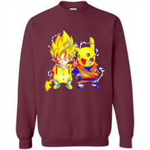 Load image into Gallery viewer, Pikachu And Songoku Pokemon Dragon Ball Mashup
