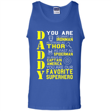 Load image into Gallery viewer, Dad Papa - Super Hero Bat T shirt Man Father Day Gift Iron