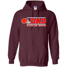 Load image into Gallery viewer, Dad #1 Cleveland Browns Shirt Father's Day