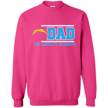 Load image into Gallery viewer, Dad #1 Los Angeles Chargers Shirt Father's Day