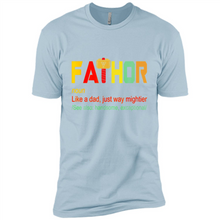 Load image into Gallery viewer, Mens Fa-Thor Like Dad Shirt - Fathers Day