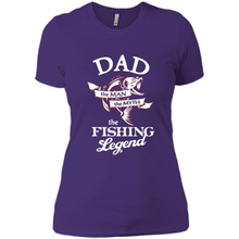 Load image into Gallery viewer, Dad The Man The Myth The Fishing Legend