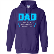 Load image into Gallery viewer, Dad the man the legend wallet