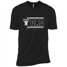 Load image into Gallery viewer, Dad #1 Oakland Raiders Shirt - Father's Day