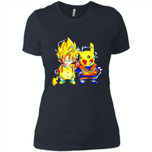 Load image into Gallery viewer, Pikachu And Songoku Pokemon Dragon Ball Mashup