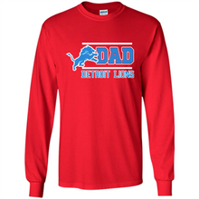 Load image into Gallery viewer, Dad #1 Detroit Lions Shirt - Father's Day
