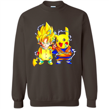 Load image into Gallery viewer, Pikachu And Songoku Pokemon Dragon Ball Mashup