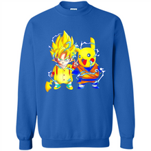Load image into Gallery viewer, Pikachu And Songoku Pokemon Dragon Ball Mashup