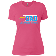 Load image into Gallery viewer, Dad #1 Los Angeles Chargers Shirt Father's Day