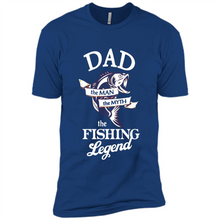 Load image into Gallery viewer, Dad The Man The Myth The Fishing Legend