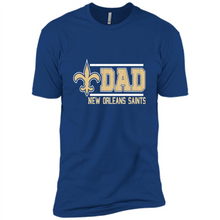 Load image into Gallery viewer, Dad #1 New Orleans Saints Shirt - Father's Day