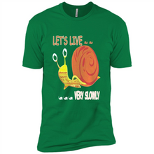 Load image into Gallery viewer, Snail Let’s Live Very Slowly Shirt
