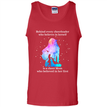 Load image into Gallery viewer, Behind Every Cheerleader Is A Cheer Mom Gift Shirt For Mother's Day