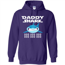 Load image into Gallery viewer, Daddy Shark T-shirt Doo Doo Doo Father’s Day Youth Kids